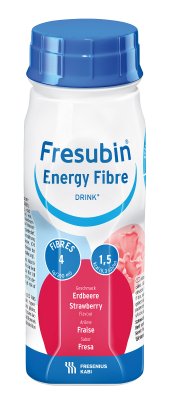 FRESUBIN ENERGY FIBRE JAHODA - POR SOL 4X200ML