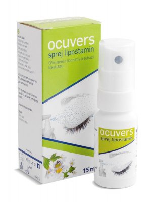 Ocuvers spray Lipostamin oční sprej 15 ml