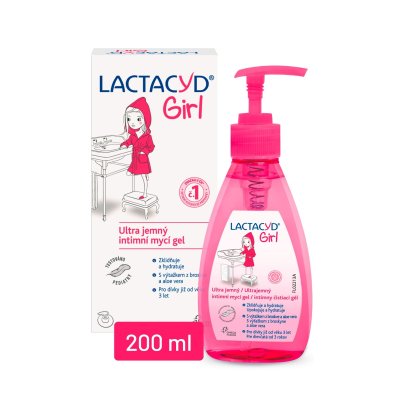 Lactacyd Girl ultra jemný intimní mycí gel 200 ml