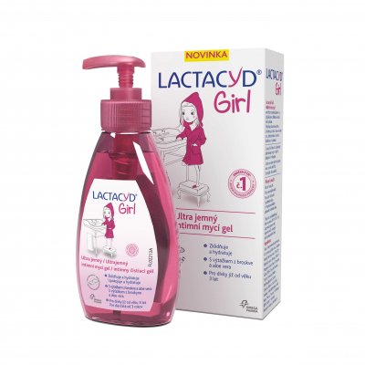 Lactacyd Girl ultra jemný intimní mycí gel 200 ml