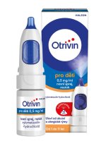 OTRIVIN PRO DĚTI 0,5MG/ML NAS SPR SOL 1X10ML II