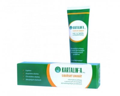 Kartalin-A mast na lupénku a alergodermatózy 100 g