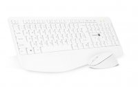 Connect IT CKM-7804-CS combo bezdrátová klávesnice + myš bílá