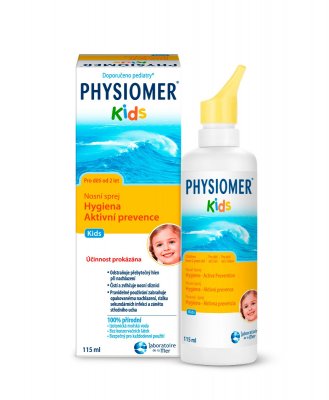 Physiomer kids nosní sprej izotonický s obsahem mořské vody 115 ml