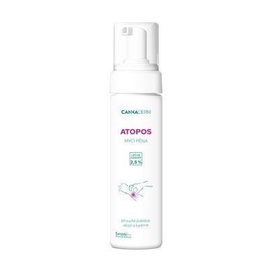 Cannaderm Atopos Mycí pěna 180 ml