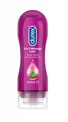 Durex Intimní masážní gel 2v1 s Aloe Vera 200 ml