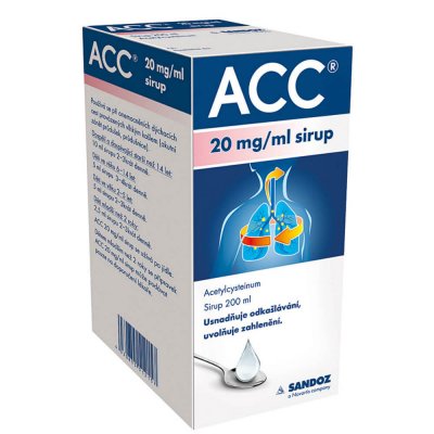 ACC 20 mg/ml sirup 200 ml
