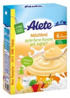 Alete Mléčná semolinová kaše jogurtová s ovocem 6m+ 400 g