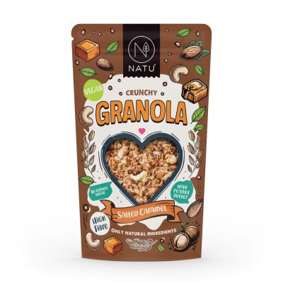 NATU Granolove Slaný karamel 400 g