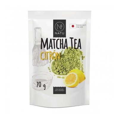 NATU Matcha tea BIO Premium Japan Citrón 70 g