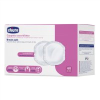 Chicco Tampóny do podprsenky antibakteriální 60 ks
