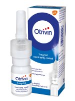 Otrivin Nosní sprej s dávkovačem 1 mg/ml roztok 10 ml