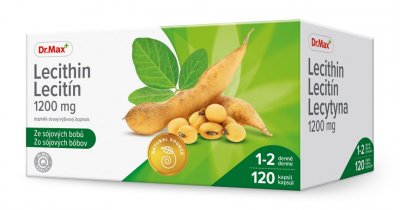 Dr.Max Lecithin 1200 mg 120 kapslí Dr.Max Lecithin 1200 mg 120 kapslí