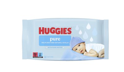 Huggies Pure vlhčené ubrousky 56 ks