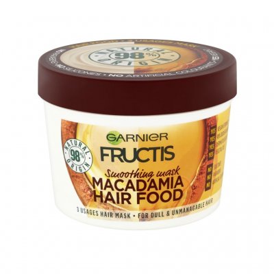 Garnier Fructis Macadamia Hair Food uhlazující maska 390 ml