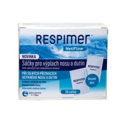 Qpharma Respimer sáčky pro výplach nosu a dutin 30 ks