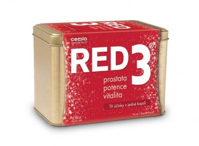 Cemio RED3 dárkové balení 90 kapslí