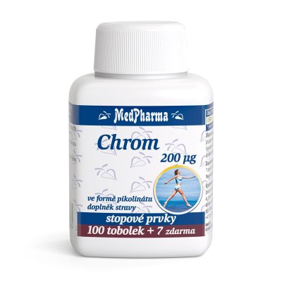 Medpharma Chrom pikolinát 200 mcg 107 tobolek