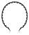 Invisibobble HAIRHALO True Dark Sparkle čelenka 1 ks