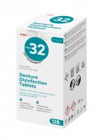 Dr.Max PRO32 Denture Disinfection Tablets 128 tablet