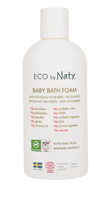 Naty Nature Babycare Eco Pěná do koupele 200 ml Naty Nature Babycare Eco Pěná do koupele 200 ml