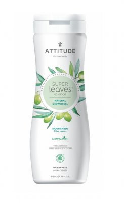 Attitude Super leaves přírodní tělové mýdlo s detoxikačním účinkem olivové listy 473 ml