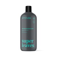 ATTITUDE Super leaves Přírodní pánský šampón & tělové mýdlo (2v1) s detoxikačním účinkem - proti lupům 473ml