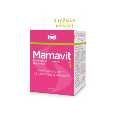 GS Mamavit 1 Plánování a 1. trimestr 90 tablet