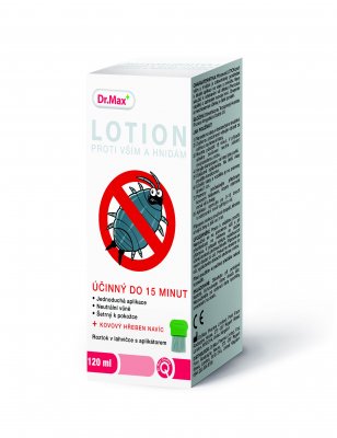 Dr.Max Lotion proti vším a hnidám 120 ml + hřeben