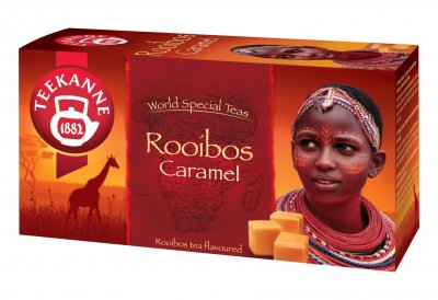 Teekanne Rooibos Caramel čaj porcovaný 20x1,75 g