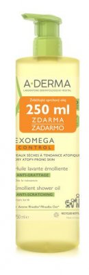 A-Derma Exomega Control zvláčňující sprchový olej 750 ml