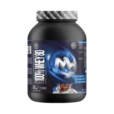 MAXXWIN 100% WHEY 80 čokoláda 2200 g