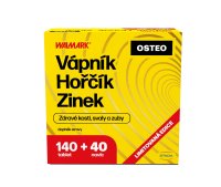 Walmark Vápník, Hořčík, Zinek Osteo 120+60 tablet
