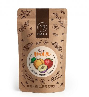 NATU Lyo mix meruňka & švestka 35 g