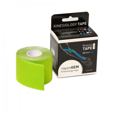 GemMedical Kinesiology Tape hedvábný Limeta 5cm x 5m