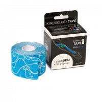 GM rayon kinesiology tape hedvábný 5cm x 5m kotvy