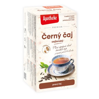 Apotheke Černý čaj cejlonský n.s.20x2g