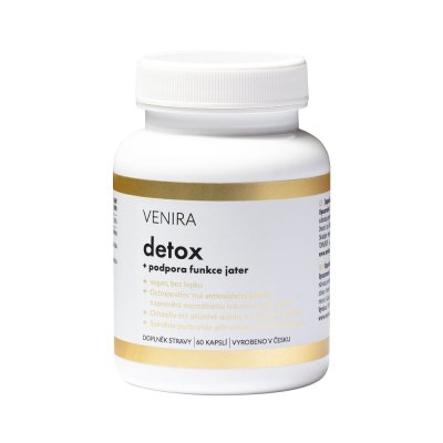 Venira Detox + podpora funkce jater 60ks