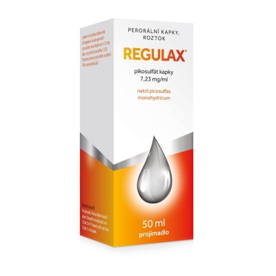 REGULAX PIKOSULFÁT 7,23MG/ML POR GTT SOL 1X50ML