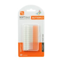 SOFTdent Butterfly dentál. párátka FLEXI PICK 48ks