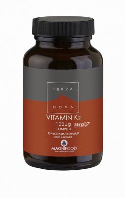 Terranova Vitamin K2 100 mcg komplex 50 kapslí