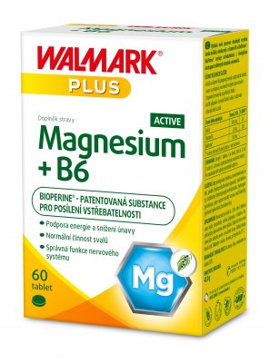 Walmark Magnesium + B6 Aktiv 60 tablet
