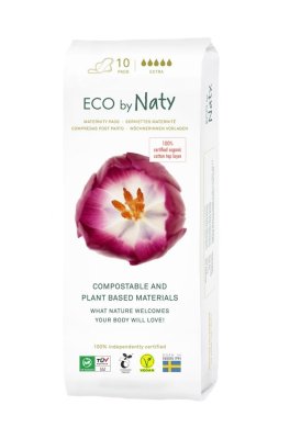 Eco by Naty Poporodní vložky 10ks