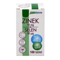 Edenpharma Zinek Selen 100 tablet