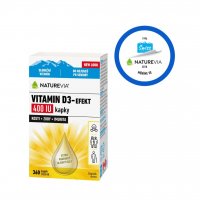 Swiss NatureVia Vitamin D3-Efekt 400 IU kapky 10,8 ml