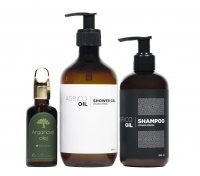 Agrico Oil Koupelový set s arganovým olejem 3 ks