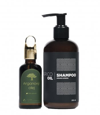 Agrico Oil Sada vlasové kosmetiky s arganovým olejem 2 ks