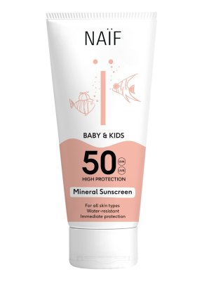 NAÏF Ochranný krém na opalování pro děti a miminka SPF 50