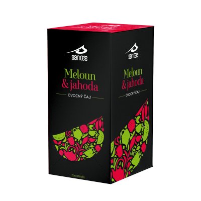 Santée Meloun & Jahoda porcovaný čaj 20x2,5 g