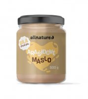 Allnature Arašídové máslo s bílou čokoládou 500 g